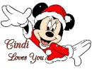 Christmas Minnie Mouse - Cindi