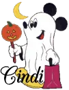Mickey Halloween Ghost