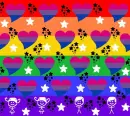 bi heart cute