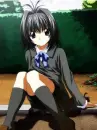 Anime school girl
