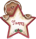 Gingerbread Star Signature - Tammy