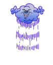 rain thunder and lightning cloud