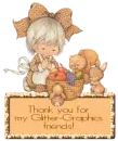Thank you for my Glitter-Graphics Friends