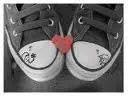 heart on converse