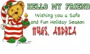 Safe and Fun Holiday - Andrea