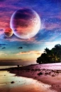 prett moon and beach