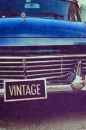 vintage lisense plate