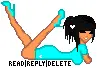 read reply delete doll