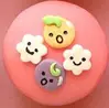 mixture fruits cupcakes