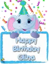 HAPPY BIRTHDAY Giina