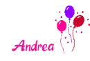 Birthday Balloons - Andrea