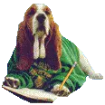 writing dachshund