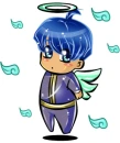 boy with halo
