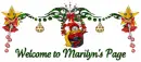 Welcome to Marilyn's Page