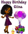 GIINA HAPPY BIRTHDAY