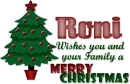 Roni,Merry Christmas