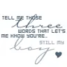 youre still my boy