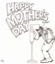 Tattoo Man calling his mom