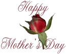 Red Rose, Happy Mothers Day