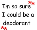 Im so sure...