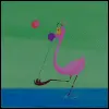 flamingo and yoyo