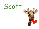 Scott the Giraffe