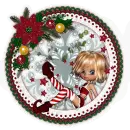 sweet christmas girl