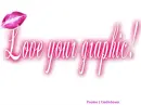 love your graphic with a kiss