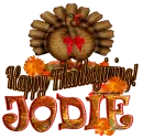 Happy Thanksgiving-First Name Jodie