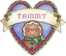  Gingerbread Heart ~ Tammy