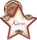 Gingerbread Man ~ Karen