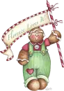Gingerbread Man ~ Florence Loves It