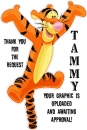 Tigger ~ Thank You For Request, Tammy