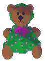 bear in dress