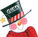 Snowman ~ Gied