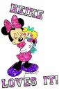 Minnie Mouse - Heike loves it