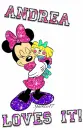 Minnie Mouse - Andrea loves it
