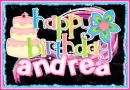 Andrea,Happy Birthday