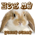 Rabbit ~ He's My Hunny Bunny