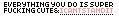 Nevershoutnever - Cant stand it.