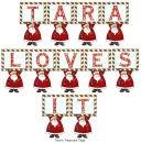 Santa sign Tara Loves it 