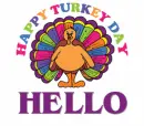 Colorful Hello