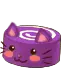 Purple Kitten Rollcake Avatar