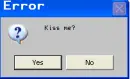 Kiss me icon