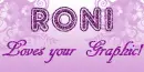 Roni - Loves your Graphic!