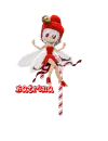 Christmas Jingle Girl Ornament ~ Katrina