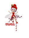 Miss Jingle Ornament ~ Carla