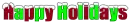 Happy holidays