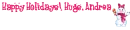 Pink Christmas - Andrea