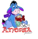 Eeyore Christmas- Andrea